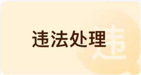 违法处理