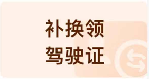 补换领驾驶证